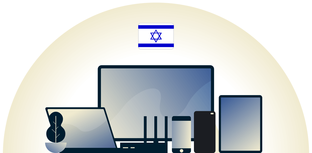 Isra&euml;lische VPN beschermt een verscheidenheid van apparaten.